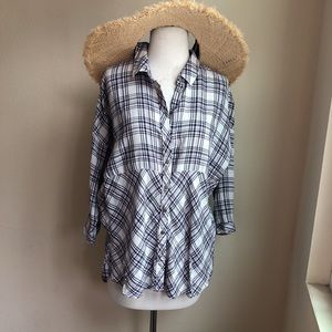 BNWOt C&C California Plaid Button Down Shirt
